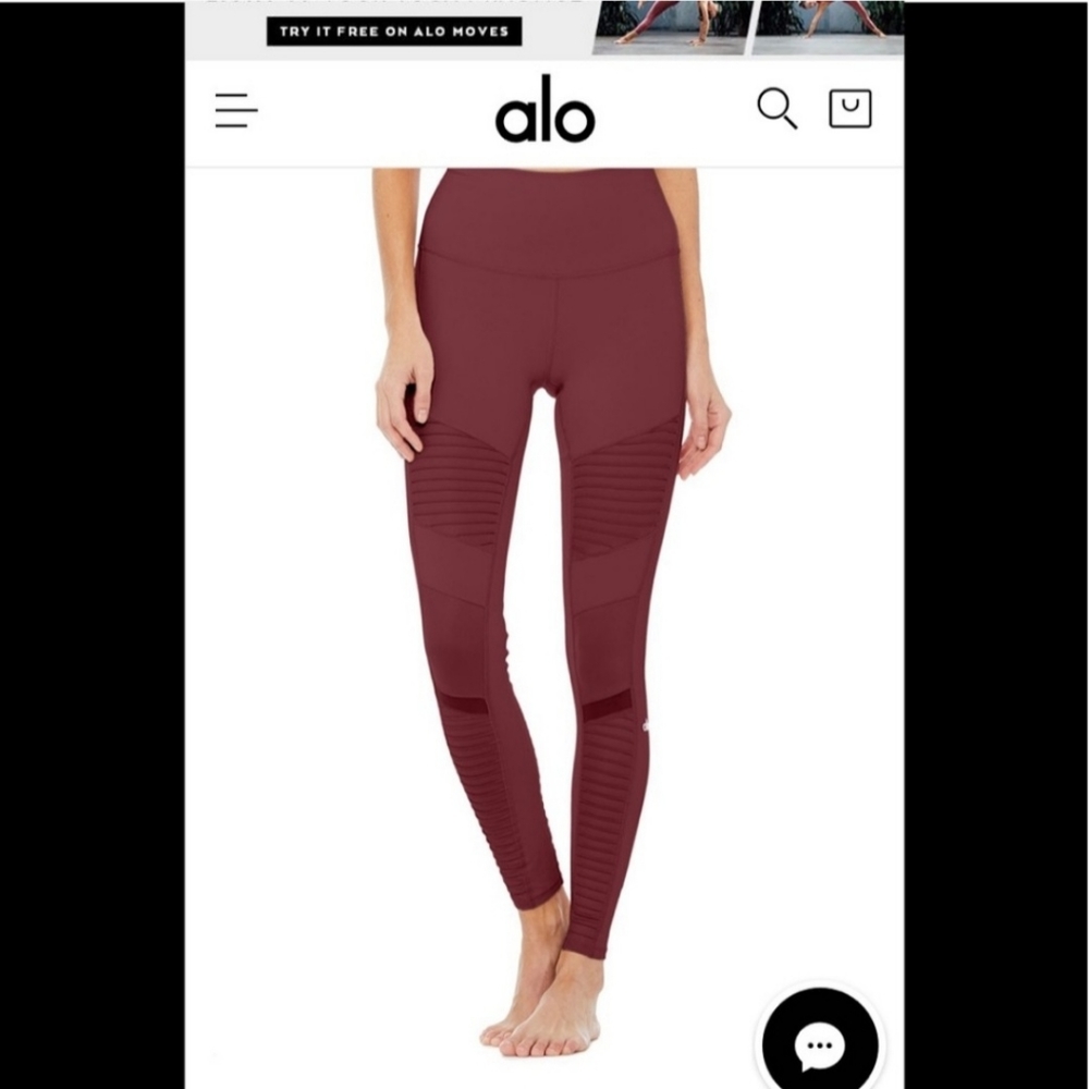 Alo Moto Leggings full length
